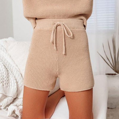 Take The Heat Cotton Blend Knit Shorts