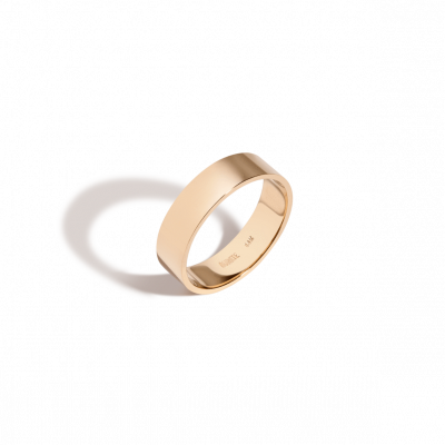 Modern Cigar Band - Rose - 14K - 5.5