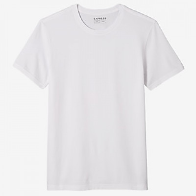 Supersoft Moisture-Wicking Crew Neck T-Shirt White Mens