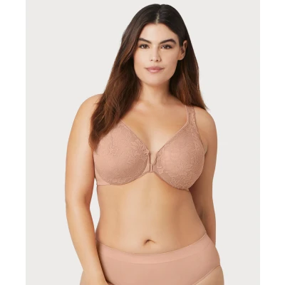 Lacey T-Back Front-Closure WonderWire Bra