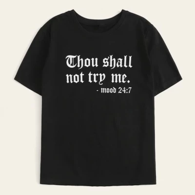 Slogan Graphic Tee
