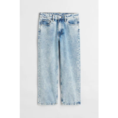 H & M - Loose Fit Jeans - Blue