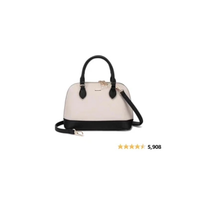 Small Crossbody Bags Classic Double Zip Top Handle Satchel Bag