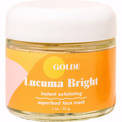 Golde Lucuma Bright Instant Exfoliating Superfood Face Mask