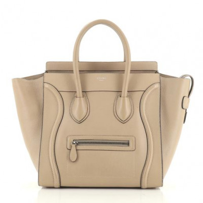 Luggage Bag Grainy Leather Mini