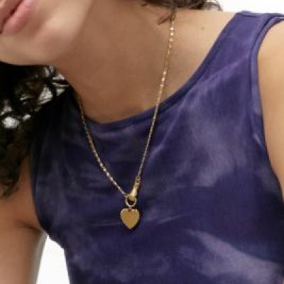Regal Rose Hand Of Glory Gold-Plated Pendant Necklace - Gold ALL at Urban Outfitters