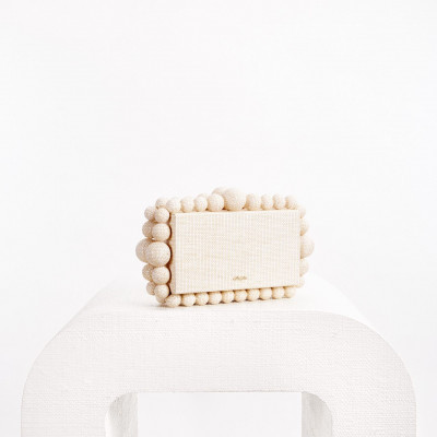 Eos Box Clutch - Sand