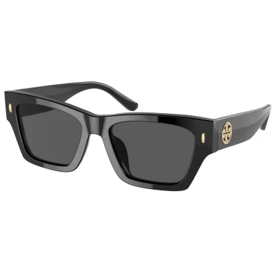 Tory Burch Women&#39;s Ty7169u Universal Fit Rectangular Sunglasses