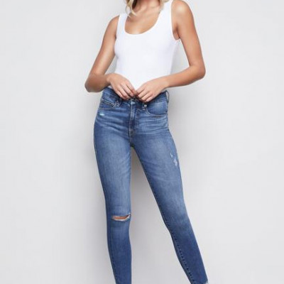 Good Waist Chewed Hem