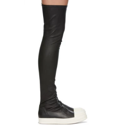 Rick Owens - Black Stocking Sneaker Boots
