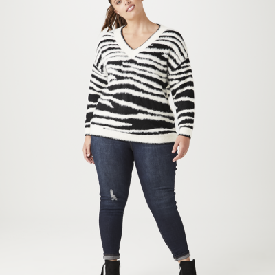 Megan V-Neck Sweater