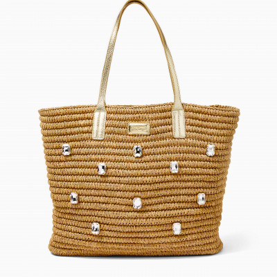 Sunstone Straw Tote