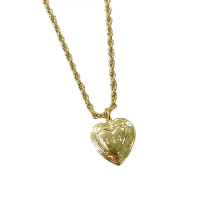 444 You Locket Necklace