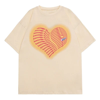 Aelfric Eden Heart Letter Graphic Tee