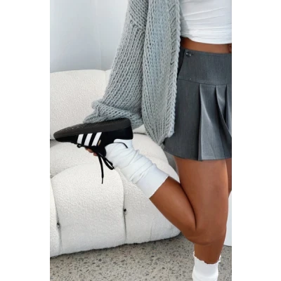 Set In Stone Leg Warmers White