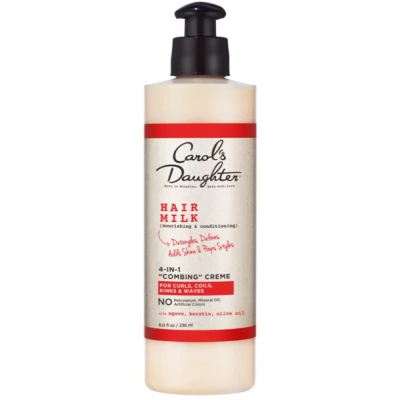 Hair Milk 4-in-1 "Combing" Creme For Curls, Coils, Kinks and Waves