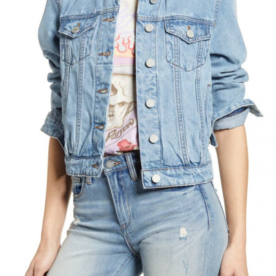 BLANKNYC Distressed Denim Jacket | Nordstrom