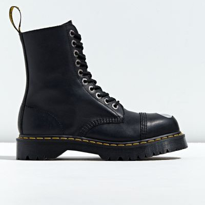 Dr. Martens Bex 10-Eye Boot - Black 8 at Urban Outfitters