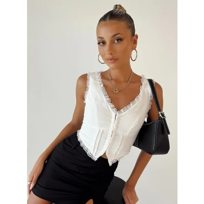 Silvanna Top White