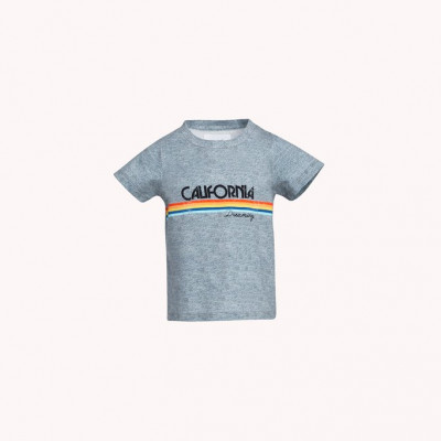 Cali Retro T | Heather Gray