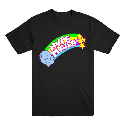 Rainbow Black Tee