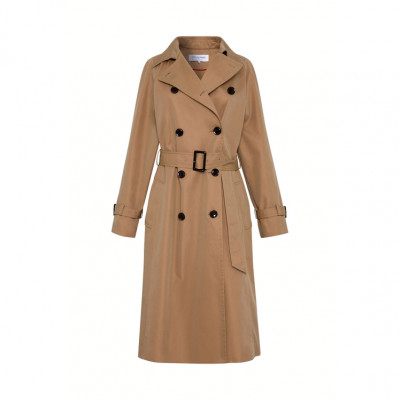 Gerard Darel Domenica - Belted Cotton Canvas Trench