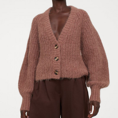 Knit Wool Cardigan