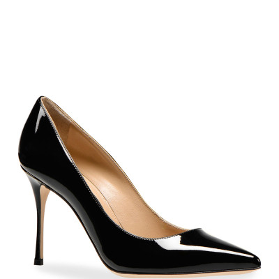 Godiva Classic Patent Leather Pumps