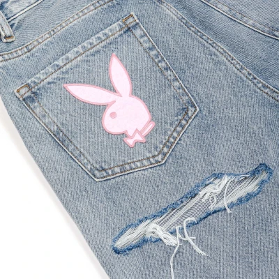 Women's Ripped Boyfriend Denim Pants