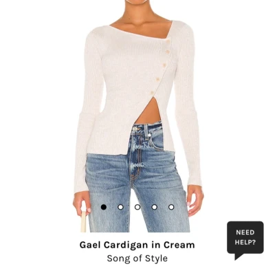Gael Cardigan in Cream