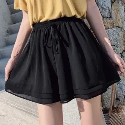 Sugar Power - Chiffon Shorts | YesStyle