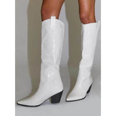 Riley Boots Ecru