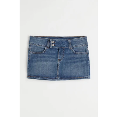 Denim Mini Skirt