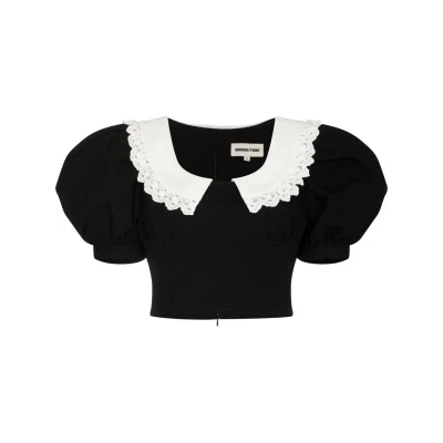 SHUSHU/TONG short-sleeve cropped top