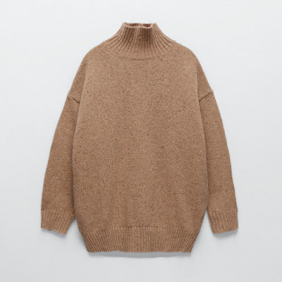 Wool Blend Knit Sweater