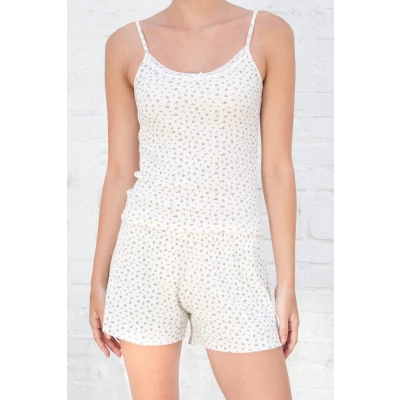 Skylar Floral Lace Bow Tank