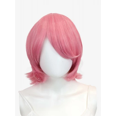 Epic Cosplay Chronos Princess Pink Mix Layered Bob Wig