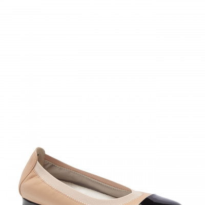 Womens David Tate Nicole Cap Toe Flat