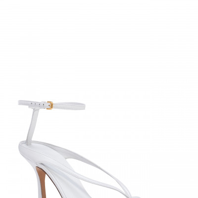 Womens Bottega Veneta Stretch Square Toe Sandal