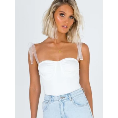 Jena Bodysuit White