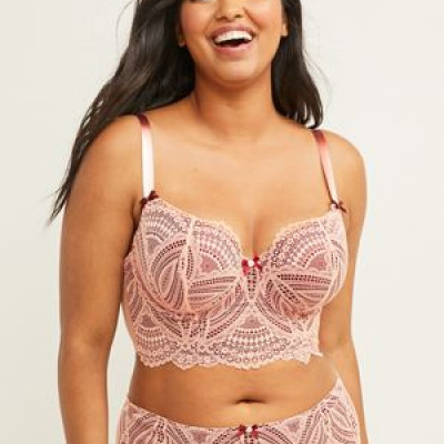 Lace Longline Boost Balconette Bra
