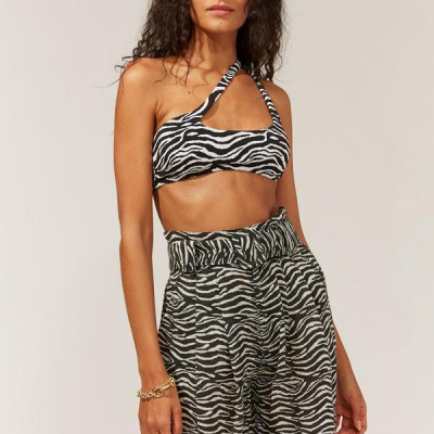 The Talia Short ZEBRA PRINT