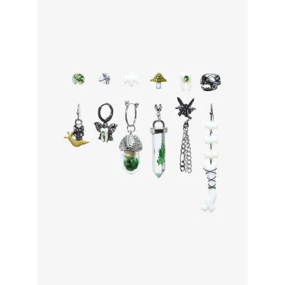 Fairy Forest Grunge Mismatch Earring Set