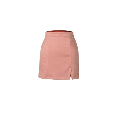 High Waisted A Line Bodycon Pencil Side Slit Mini Skirt