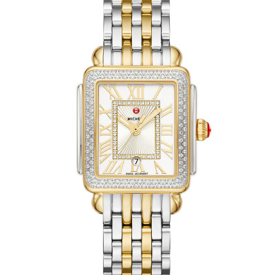 Deco Madison Mid Two-Tone Diamond Watch