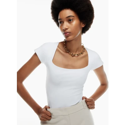 CONTOUR STRAIGHT NECK BODYSUIT