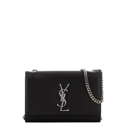 Kate Small Grain De Poudre Shoulder Bag on Chain