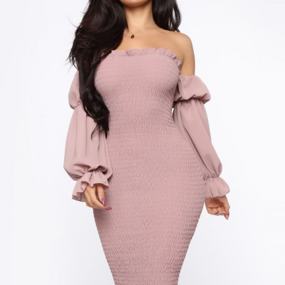 Soft Lover Smocked Midi Dress