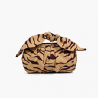 Nane Bag Cotton Print Tiger Beige