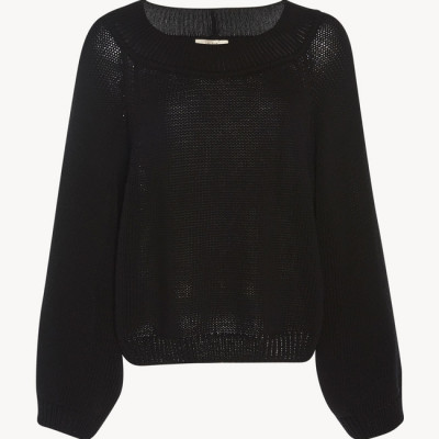 Yasmina Top in Cotton and Cashmere